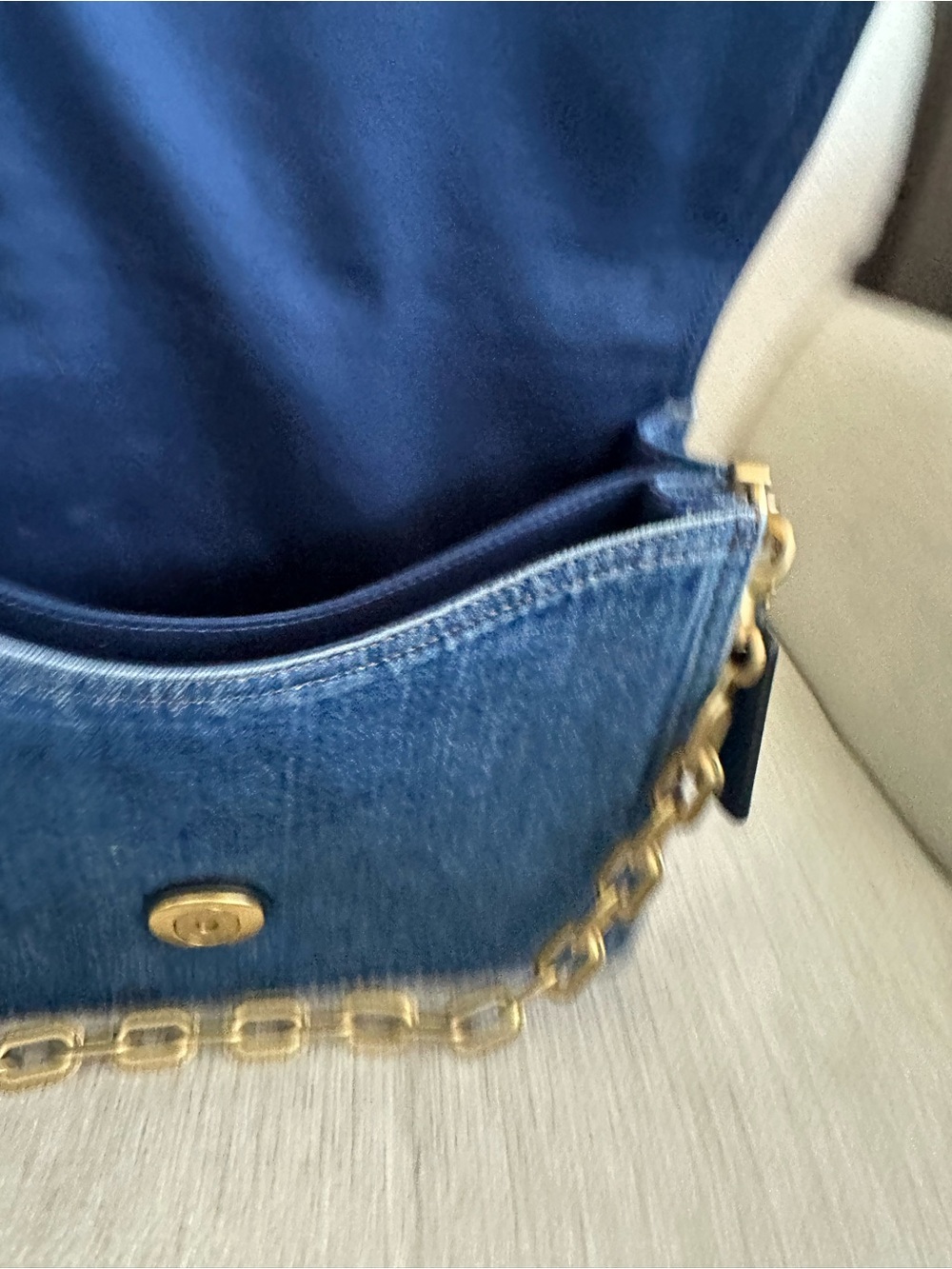 Coach Denim Tabby 30 🥰🥰🥰 - Picture 6 of 9